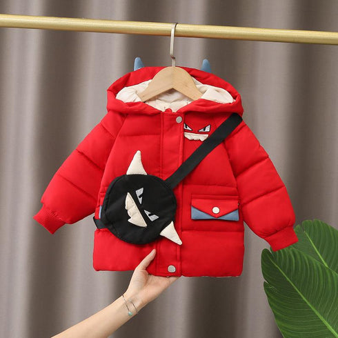 Winter children's cotton-padded jacket coat